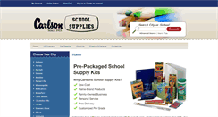Desktop Screenshot of carlsonschoolkits.com